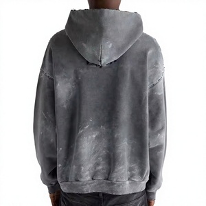 Sweat-shirts à capuche pour hommes respirants et à séchage rapide pour l'hiver - Tissu en polaire polyester/coton - Product Image 6