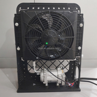 Climatiseur électrique 12V 24V pour semi-remorque, unité split montée au dos, APU 12 Volts, système de climatisation hors réseau pour cabine