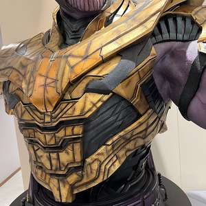Estatua de Acción de Marvel Legends, Busto de <span class=keywords><strong>Thanos</strong></span> Realista en Escala <span class=keywords><strong>1</strong></span>:<span class=keywords><strong>1</strong></span>, Estatua de Fibra de Vidrio para Decoración del Hogar - Product Image 4