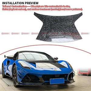 Cubierta de Motor de Fibra de Carbono Seca, Estilo MK, para Lotus Emira, Precio de Fábrica - Product Image 2