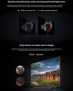 <strong>Mi</strong> TV Q1 75 120Hz 3840 X 2160 4K UHD Display TV <strong>Mi</strong> TV Xiao <strong>Mi</strong> 75 Inch - Product Image 4