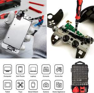 115 in 1 Multi-purpose Household Manual Repairing <b>Tools</b> Auto Repairing Screwdriver Set for Cell Phone Repair Kit - Product Image 6