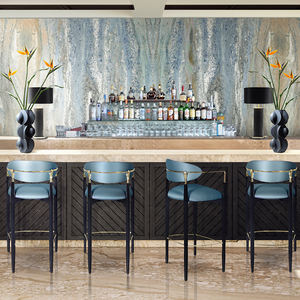 Cina Foshan produttore di mobili marchio italiano moderno e minimalista di lusso <span class=keywords><strong>Nah</strong></span>éma sgabello da Bar prezzo accessibile - Product Image 2