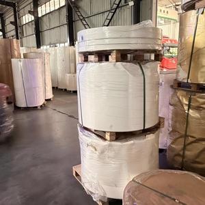Rouleau de fond de gobelet en papier imperméable sur mesure à prix de gros pour la fabrication de fonds de gobelets à boissons - Product Image 1