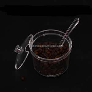 批发丙烯酸茶咖啡糖罐罐用勺子设置 - Product Image 6