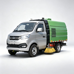 Camion balayeuse de déchets industriels lourds 3M3 pour la désaltération des routes après les inondations et la recyclage de la boue, camion d'assainissement - Product Image 1