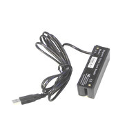 Lecteur de bande magnétique de carte à puce le plus petit de haute qualité 3 pistes Interface USB/TTL/RS232 Compatible Windows/Android/Linux POS