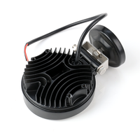Lampe de travail LED 27W, lumière de travail LED ronde, rétrofit pour voiture, véhicule, SUV, camion, lumières de travail LED tout-terrain
