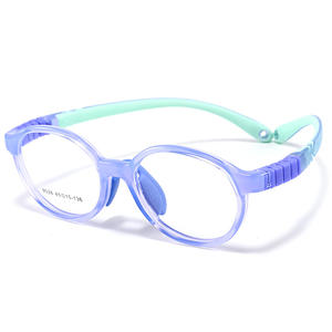 Marco de gafas sin tornillos en forma de diamante de seguridad profesional diseño de moda previene el <span class=keywords><strong>astigmatismo</strong></span> de la <span class=keywords><strong>miopía</strong></span> para niños - Product Image 5