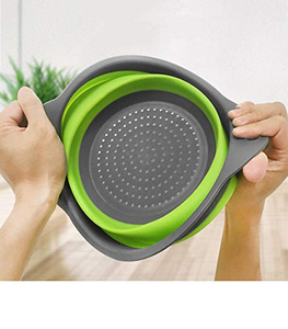 Nuevo estilo de colador multifunción para fregadero, tazón para lavar alimentos, cesta de drenaje para frutas y verduras de plástico. - Product Image 4