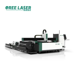 4kw haute qualité Double usage feuille et tuyau prix de la machine de découpe laser à fibre