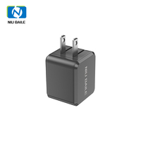 Cargador Rápido NIUBAILE 30W PD3.1/PD3.0 FCP Tipo-C, Plegable, Ecológico, ABS Ignífugo, Protección OVP, Universal 5G