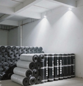 แผ่นเมมเบรนกันน้ำน้ำมันดินแผ่นกันน้ำสำหรับงานวิศวกรรมป้องกันน้ำ - Product Image 1