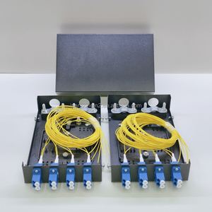 แผงแพทช์ไฟเบอร์ออปติก 4 พอร์ต แบบ Single-mode พร้อมหัวต่อ LC ในตัว สำหรับโครงกระจายสาย ODF ราคาจากผู้ผลิต - Product Image 4