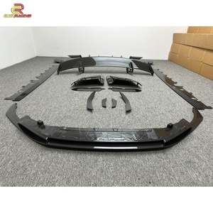 Performance Style Dry Carbon Fiber Body Kits for Audi R8 Kit 2016-2018 Side Skirt Front <b>Diffuser</b> Lip Rear Spoiler Wing <b>Car</b> Parts - Product Image 3