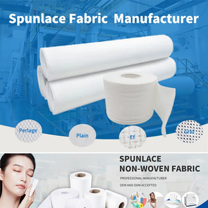 Phân hủy sinh học spunlace không dệt vải khăn lau-dùng một lần khô/ướt làm sạch vải cho xuất khẩu - Product Image 5