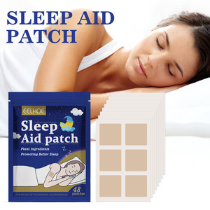 Parches EELHOE para el Cuidado del Sueño con Plantas Naturales, Adhesivos Suaves para el Cuerpo para un Descanso Nocturno Confortable, 48 Parches - Product Image 3