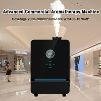 Diffuseur d'arômes électrique commercial OEM pour HVAC, 500 ml, en aluminium, machine à parfum, contrôle via application WiFi, logo personnalisé pour hôtels, vente en gros