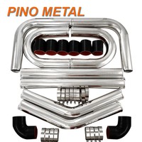 Kit de Tuberías de Intercooler de Aluminio de 4 Pulgadas, 16 Piezas, Universal, Personalizado de Fábrica