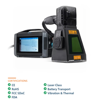 Marqueur laser portable à faible complexité d'utilisation, graveur à fibre optique portatif 0,01 mm, certifié FDA CE, pour métal et plastique, réduit la formation des opérateurs, garantie 1 an