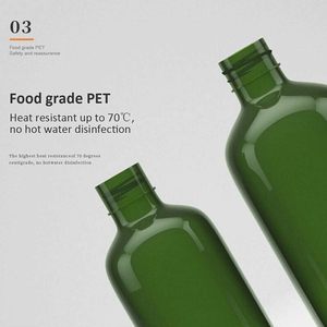 16 oz Custom Pet Plastic Matte Cream Lotion Shampoo Bottle with Dispenser Custom Frosted Cream Eco Friendly Plastic <b>Jars</b> - Product Image 6
