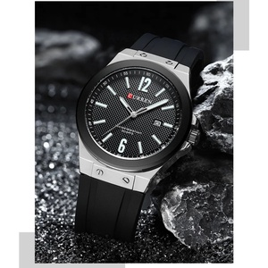 CURREN 8467 Montre à quartz pour homme, mode et loisirs, étanche, lumineuse, calendrier, style Lingge, affaires, date, montres pour hommes, Reloj - Product Image 5