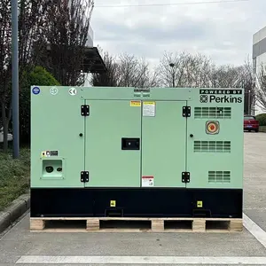 25 Kva Canopy Generador alimentado por Perkin Silent Type 20 Kw Generador Diesel