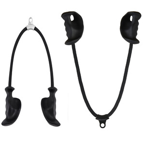 Cordes de triceps de gymnastique robustes attachements de machine de câble de <span class=keywords><strong>poulie</strong></span> d'haltérophilie avec la <span class=keywords><strong>corde</strong></span> de triceps de forme physique d'entraînement de muscle de bras arrière - Product Image 1