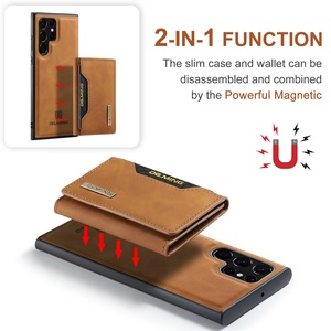 Custodia in Pelle Magnetica 2 in 1 per <span class=keywords><strong>Samsung</strong></span> <span class=keywords><strong>A13</strong></span> Ultra S25 Ultra e iPhone 17 con Porta Carte - Product Image 2