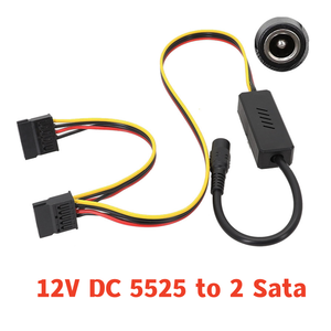 Kabel Catu Daya Hard Drive SATA DC 5525 Baru ke Adaptor DC 12V untuk Hard Drive SATA Tersedia - Product Image 3