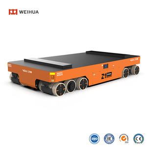 Ağır Yük Taşıma Uzun Güçlü Tahrik Raylı 30t Çoklu Araç Zemin Kontrollü 100t Sürüşlü AGV Transfer Arabası - Product Image 4