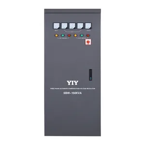 SBW 150Kva Triphasé de type Servo Régulateur De Tension Automatique Stabilisateur