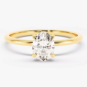 Anillo de Compromiso y Matrimonio de Lujo para Mujer, con Doble Halo de Moissanita, Chapado en Rodio, Plata de Ley 925, de la Mejor Calidad - Product Image 1