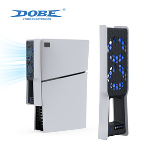 Ventilateur de refroidissement DOBE PS5 pour <span class=keywords><strong>Playstation</strong></span> 5 Slim/Pro, ventilateur de refroidissement pour jeux avec LED et vitesse réglable - Product Image 1