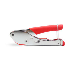 F-Type Coaxial Cable Cold <b>Crimping</b> Pliers Terminal <b>Crimping</b> <b>Wire</b> Mesh Pliers Efficient Cable Management <b>Tool</b> - Product Image 1