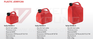 Nhựa bình nhiên liệu 20L HDPE <span class=keywords><strong>Jerry</strong></span> có thể cho xăng - Product Image 3