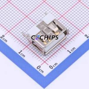 KH-AF180ZJ-10JB-DA USB Connector Through hole Component (THT) Connector Type-A Female Through Hole 4P - Product Image 1