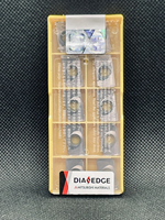Plaquette de fraisage en carbure Mitsubishi APMT1604PDER-H2 VP15TF, outil de coupe indexable CNC pour l'acier et l'acier inoxydable
