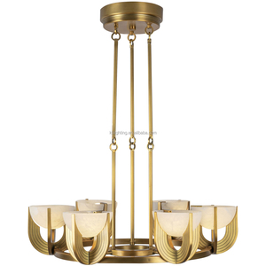 Lustre <span class=keywords><strong>en</strong></span> <span class=keywords><strong>albâtre</strong></span> de style américain, simple, créatif et tendance, pour salon et salle à manger - Product Image 3