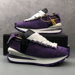Nuevas Zapatillas para Hombre de Estilo Europeo Otoño e Invierno con Suela Gruesa y Estrella, Calzado Deportivo Casual de Moda con Plataforma - Product Image 1