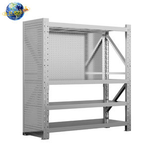 Étagères industrielles robustes en acier inoxydable avec support réglable de protection contre la corrosion pour le stockage en entrepôt - Product Image 4