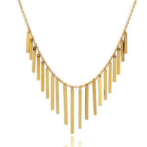 <span class=keywords><strong>Collier</strong></span> ras du cou à pampilles dorées pour femmes/hommes, pendentif minimaliste, chaîne à maillons, bijoux, <span class=keywords><strong>collier</strong></span> femme - Product Image 1