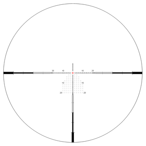 Mira Táctica de Largo Alcance TYPHON 5-25X56 FFP, Mira de Caza de Precisión con Retícula Iluminada, Impermeable, Antigolpes y Óptica Ajustable - Product Image 4