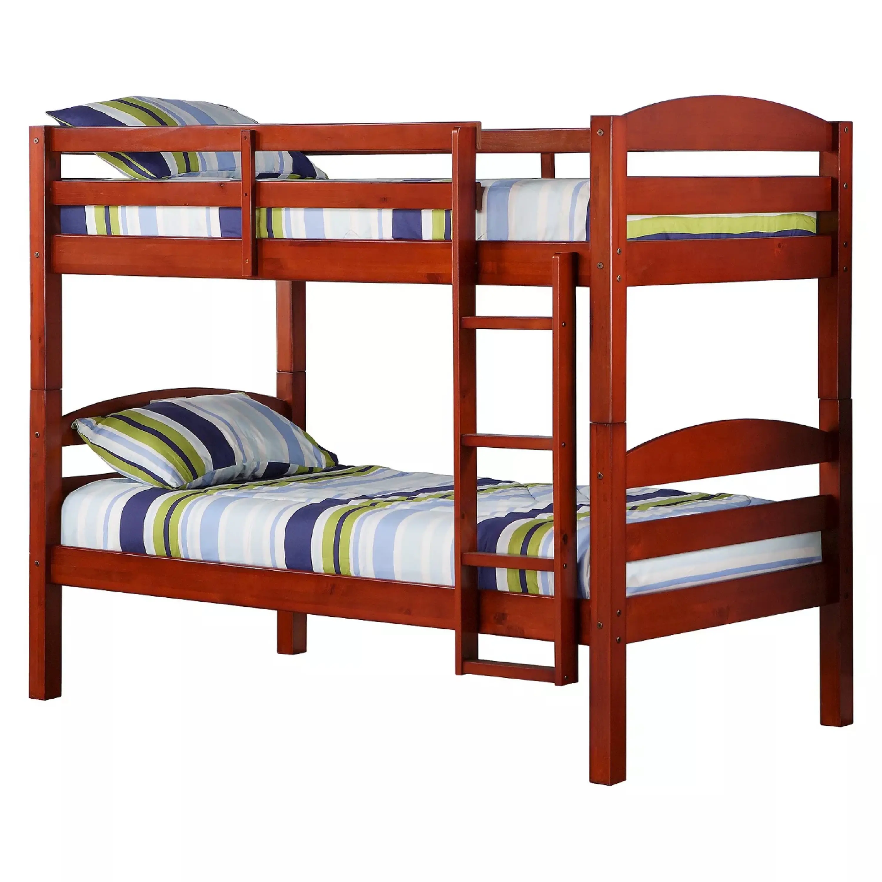 חדש עיצוב פופולרי גבוהה בחזרה עץ מיטת יוקרה ילדים ילדים מבוגרים בני נוער תאומים עץ מיטת קומות סיפון כפול מיטת