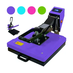 US Warehouse DIY Sublimation Blank Digital T-Shirt Press Machine bags Hat Plate Cap Mouse Pad for Dye Sublimation Heat Press