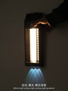 <strong>Outdoor</strong> Solar Wall Lights <strong>Dusk</strong> <strong>Dawn</strong> LED Wall Lamp Waterproof Exterior Sconce Front Porch Garden Yard <strong>Lighting</strong>