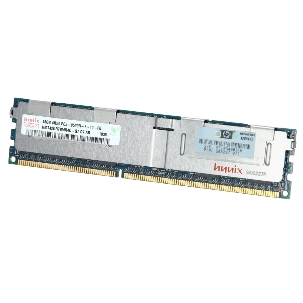 استبدال ذاكرة رام 16 جيجا بايت لذاكرة خادم HP-our-B21/من من من من نوع DDR3 من نوع MHz ECC RDIMM 4Rx4