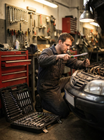 Jeu de clés à cliquet à 72 dents de 216 pièces en acier au chrome-vanadium, boîte à outils pour l'entretien mécanique automobile
