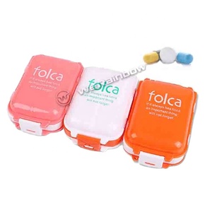 Popolare più nuovo Design custodia per medicinali portapillole in plastica portapillole 8 custodie scatole e contenitori a 3 strati rettangolo moderno personalizzato - Product Image 6
