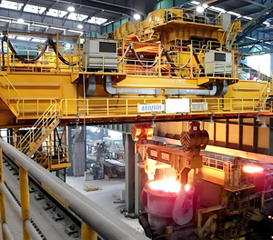 טמפרטורה גבוהה עמיד ועמיד גבוהה כפול וו עגור עבור מטלורגיה הליהוק 5t 30t <span class=keywords><strong>50t</strong></span> 100 200t - Product Image 1